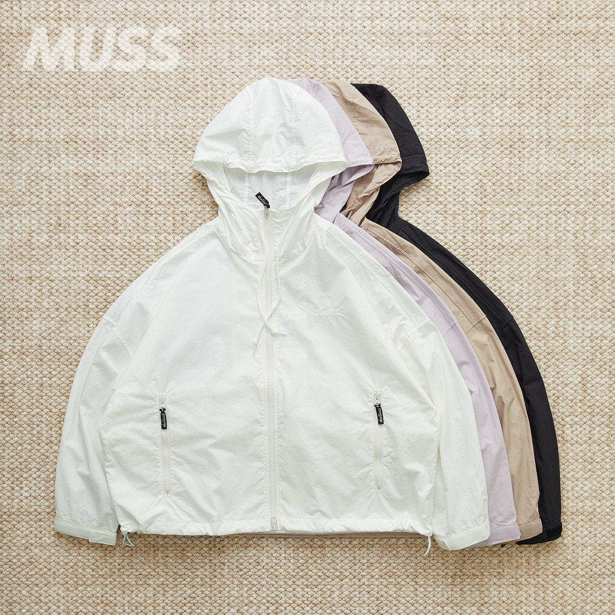 现货 WILDTHINGS ZIP HOODIE 山系户外拉链透气连帽夹克 25SS - 实物图