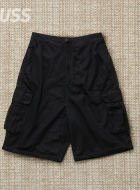 现货 INTODUSK MESH CARGO SHORTS 网眼透气七分工装短裤 25SS