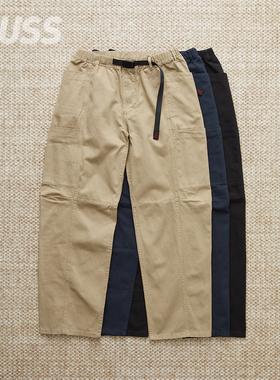 现货 GRAMICCI VOYAGER PANT小野人户外斜纹布宽松锥形休闲裤25SS