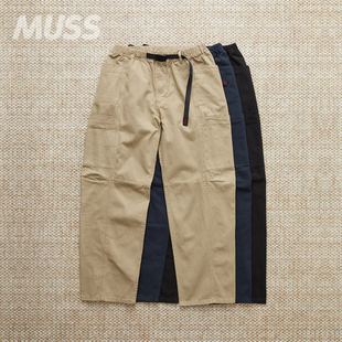 PANT小野人户外斜纹布宽松锥形休闲裤 VOYAGER 25SS GRAMICCI 现货