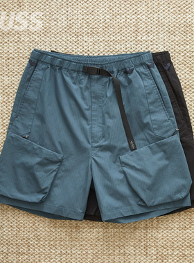 现货POLIQUANT X WILDTHINGS S/L PANTS形状记忆机能工装短裤24SS