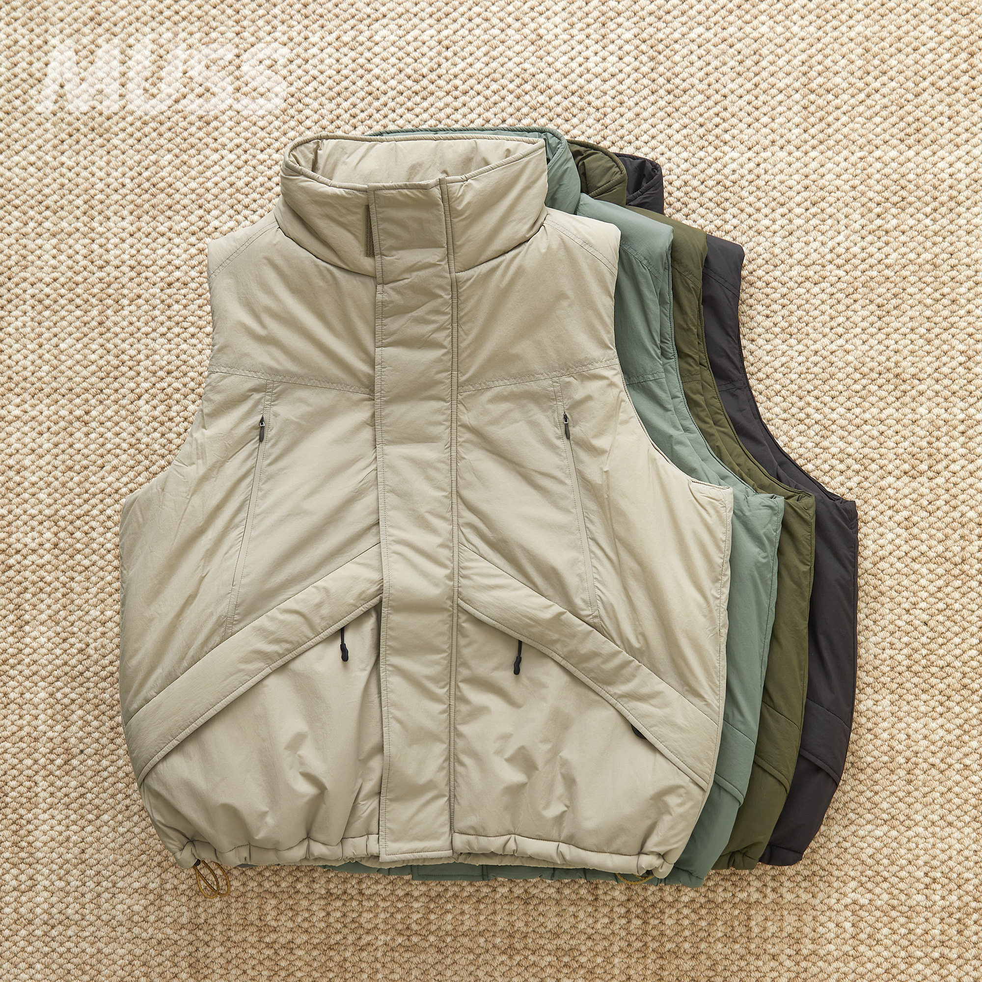 现货 WILDTHINGS MONSTER VEST军事P棉保暖户外机能立领马甲23AW,男装,常规马甲,淘宝优惠券,粉丝福利购,淘宝优惠卷