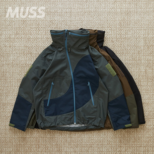 JACKET 现货 SHELL 防水压胶机能响尾蛇冲锋衣夹克24AW