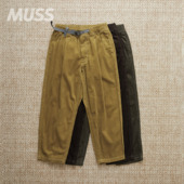 复古灯芯绒微锥宽松长裤 现货 25AW CORDUROY PANTS AND WANDER