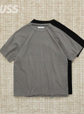 现货 NONNATIVE CLERK TEE COTTON 日产凉感珠地休闲简约短袖T恤