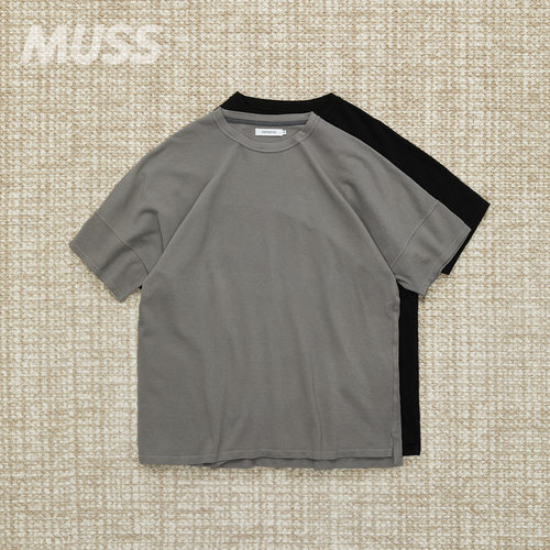 NONNATIVE凉感休闲简约短袖T恤