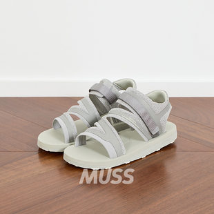 现货 SUICOKE LH-2 轻便户外运动缓震休闲魔术贴沙滩凉鞋 25SS