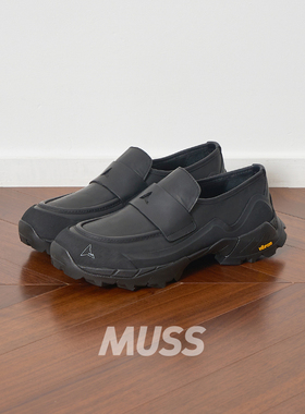 现货 ROA HIKING LOAFER 意大利制植鞣小牛皮机能拼接乐福鞋 25AW