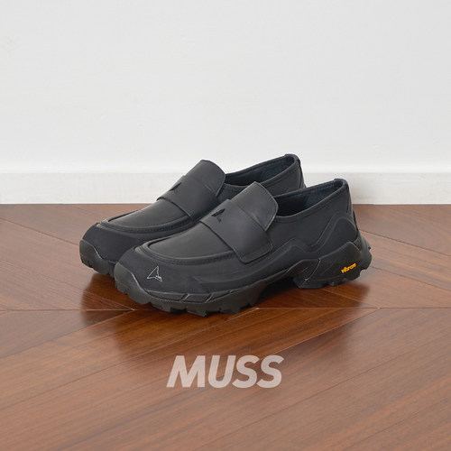 现货 ROA HIKING LOAFER 意大利制植鞣小牛皮机能拼接乐福鞋 25AW