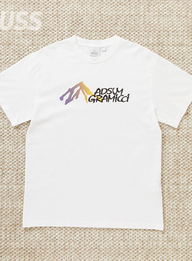 现货 ADSUM X GRAMICCI BRANDED MERCH TEE 天竺棉LOGO短袖 23SS