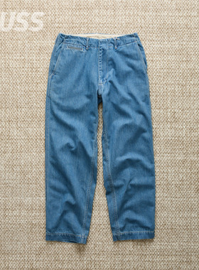 现货 NANAMICA WIDE DENIM PANTS 日产复古直筒休闲牛仔裤25SS