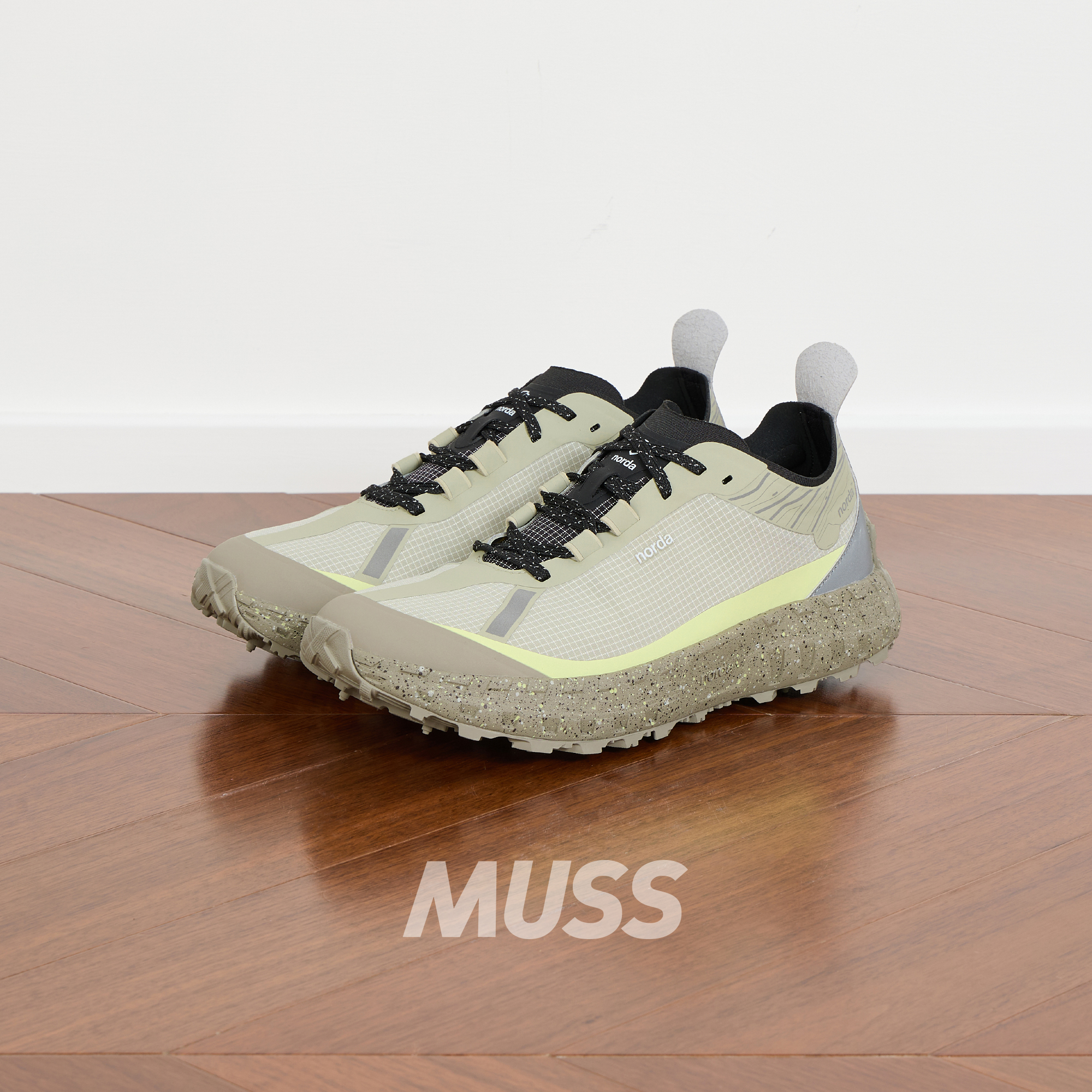 现货 NORDA 001A 轻质越野轻量化V底机能缓震慢跑鞋休闲鞋