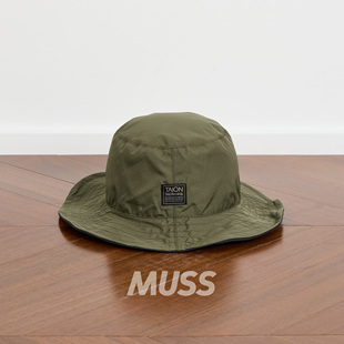 现货 TAION N/D MILITARY HAT 双面防撕裂尼龙轻量户外露营渔夫帽