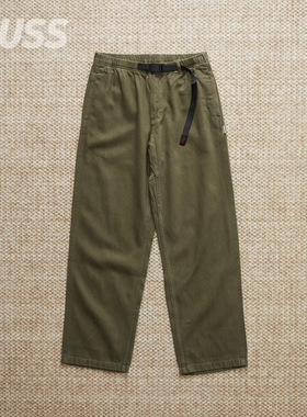 现货 GRAMICCI HEMP G-PANT STRAIGHT 棉麻纺宽松直筒休闲裤 25AW