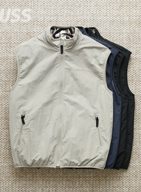 现货GRAMICCI REVERSIBLE FLEECE VEST小野人双面穿机能抓绒马甲