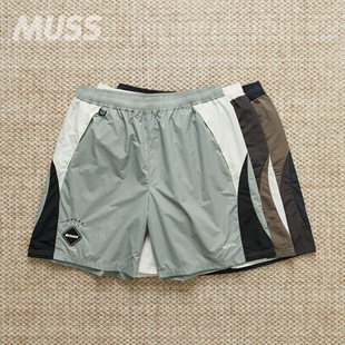 BRISTOL REAL GAME SHORTS 现货 速干防水机能拼接尼龙短裤 F.C.