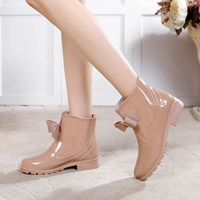 Giày đi mưa nữ thời trang Hàn Quốc ống chống trượt cho nữ - Rainshoes mua ủng đi mưa ở hà nội