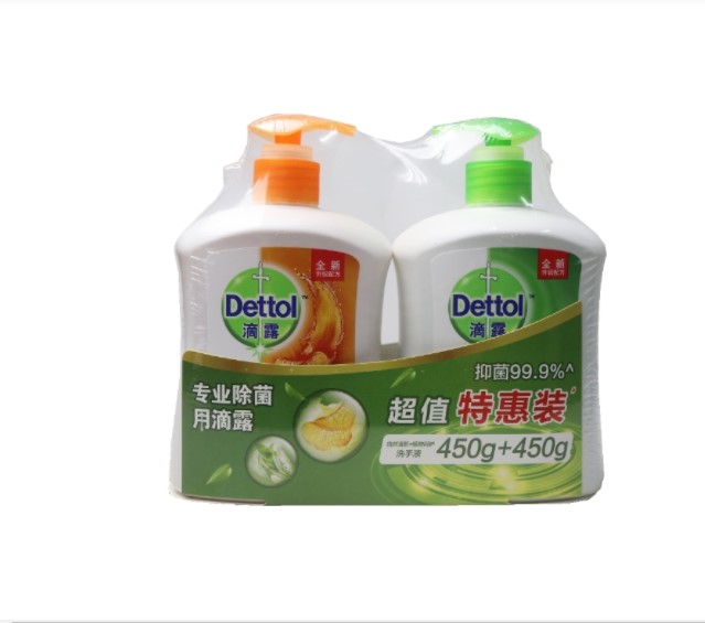 Drip hand sanitizer Plant care + natural freshness 450g * 2 bottles