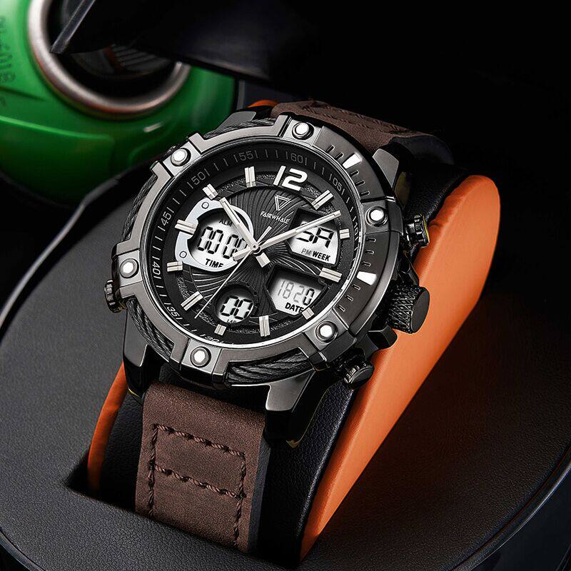 马克华菲新款男士潮流手表学生运动正品十大品牌电子非全自动机械