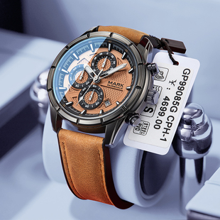 马克华菲男士手表名牌正品防水男款男生青少年学生十大机械腕表