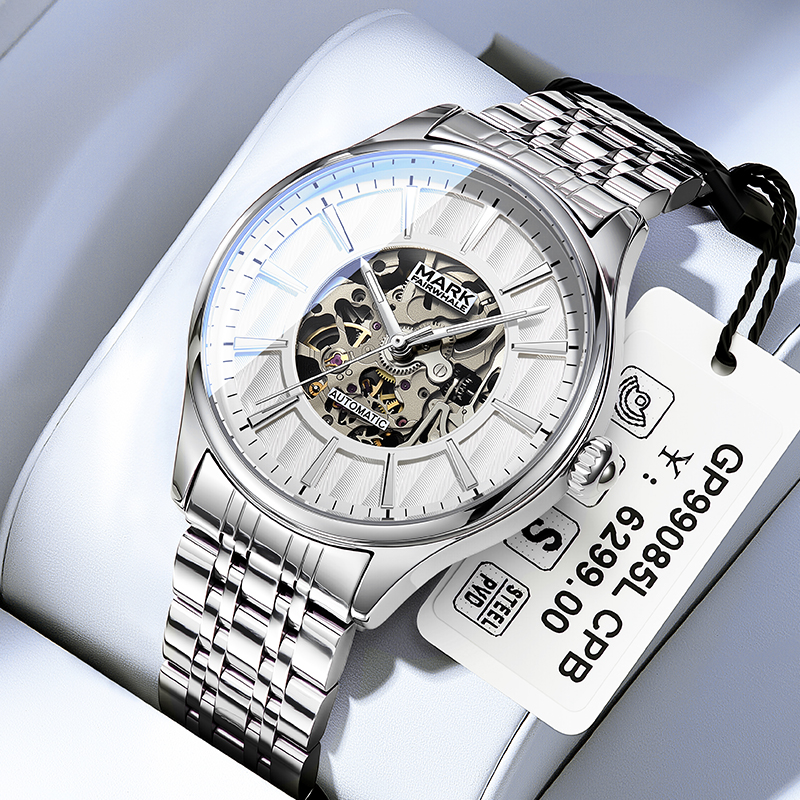 马克华菲男士手表男款官方名牌2025新款腕表全自动机械表夜光防水