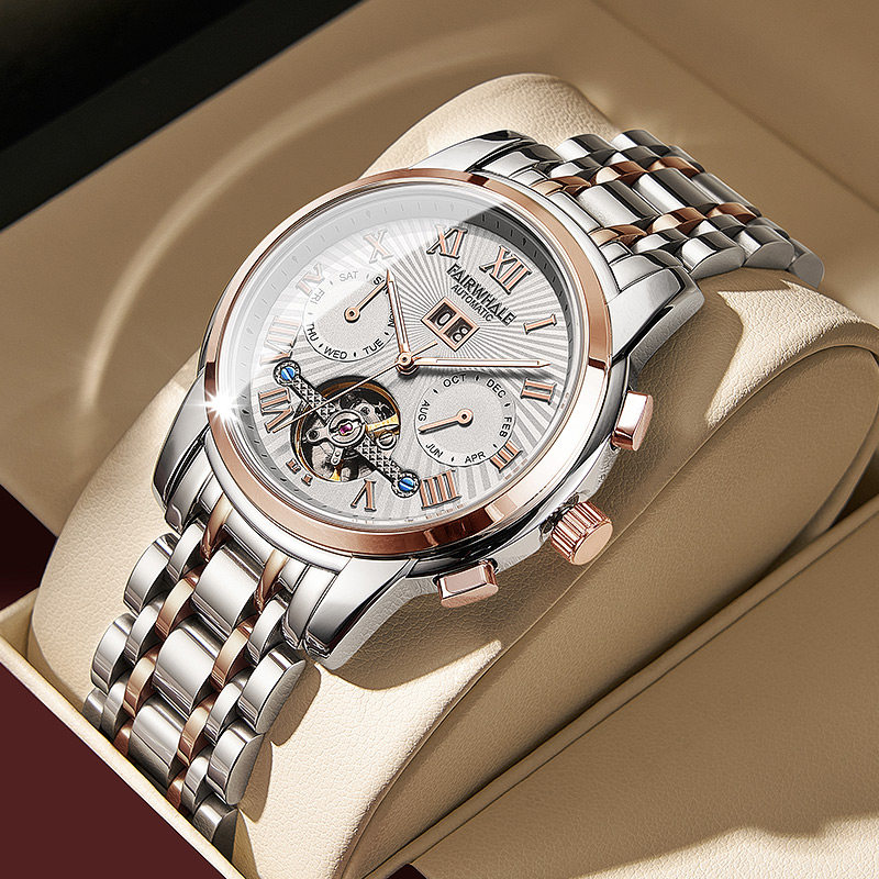 马克华菲十大潮流男士手表2020新款黑科技全自动机械男表品牌瑞士