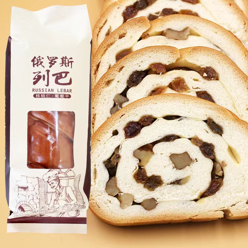 俄罗斯大列巴全麦新疆风味坚果列巴面包300克全麦面包_零食_坚果_特产