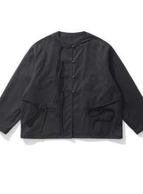 Army Logic 25FW 秋冬中式盘扣绑带宽松休闲外套