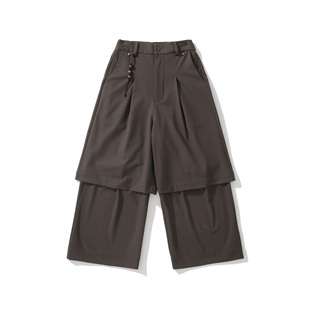秋冬假两件阔腿复古宽松休闲裤 25FW Logic Army
