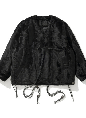 Army Logic 25FW 秋冬复古编织抽绳宽松休闲外套