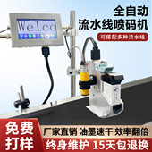 机打生产日期图形二维码 机流水线全自动打码 条码 包装 小型流水线打标机 旌元 袋纸箱纸盒日期喷码 在线喷码