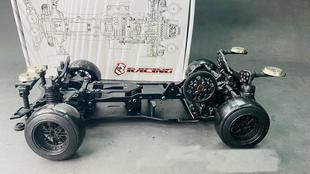 mini后驱中置漂移车架 LITE M车 210mm轴距 KIT 樱花 3racing D5S