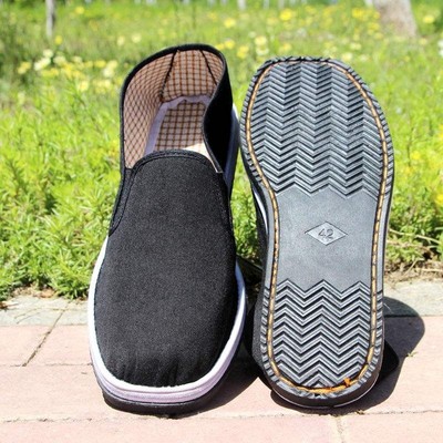 铁钉工地轮胎底布鞋脚蹬牛筋耐磨