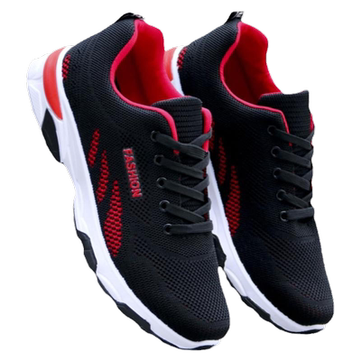 休闲鞋网面透气软底男士运动鞋