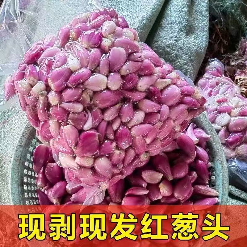 广东新鲜红葱头手工去皮