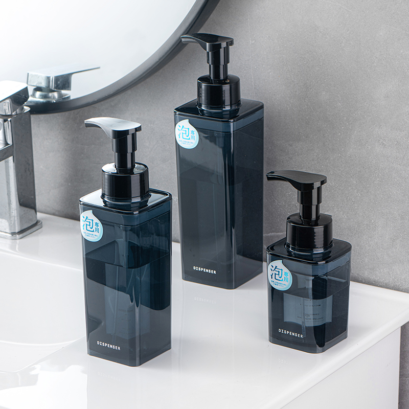 日本进口asvel 免手打洗手液起泡瓶洗发水沐浴露分装洗面奶乳液瓶