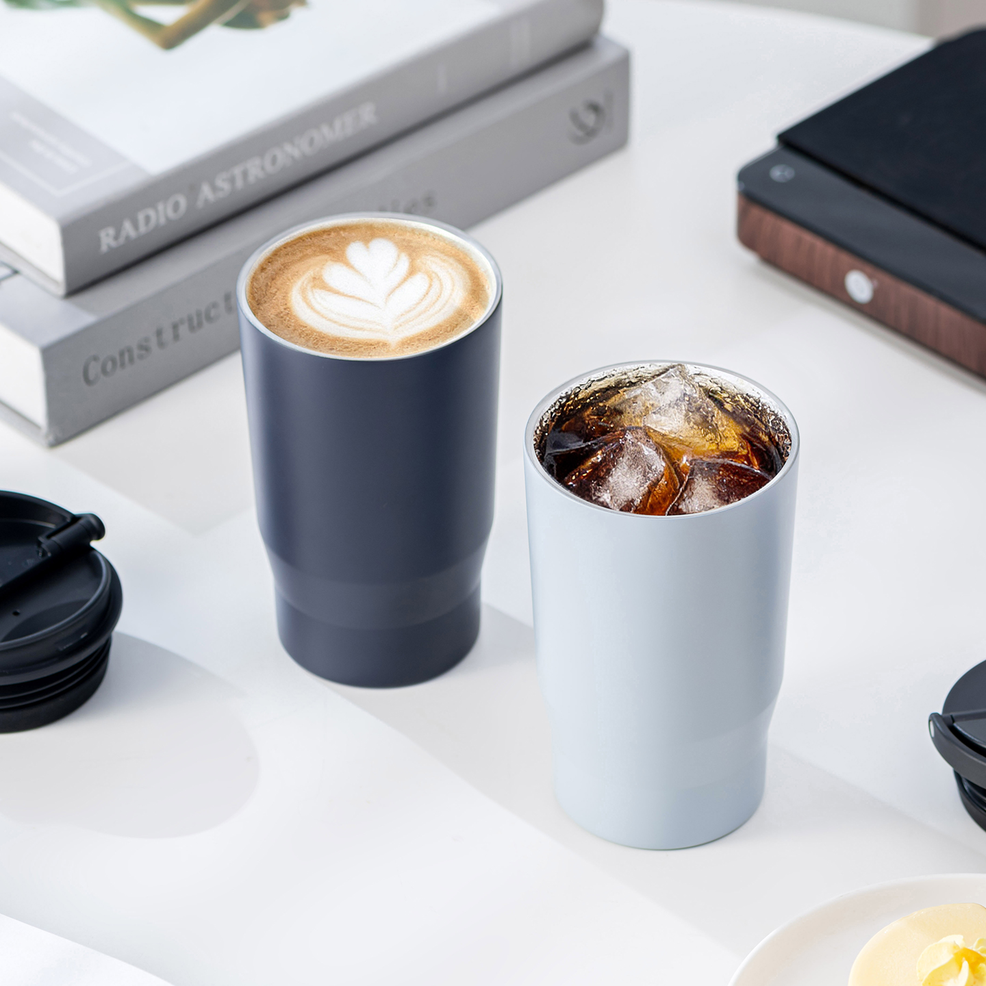 ASVEL陶瓷内胆保冷保温咖啡杯