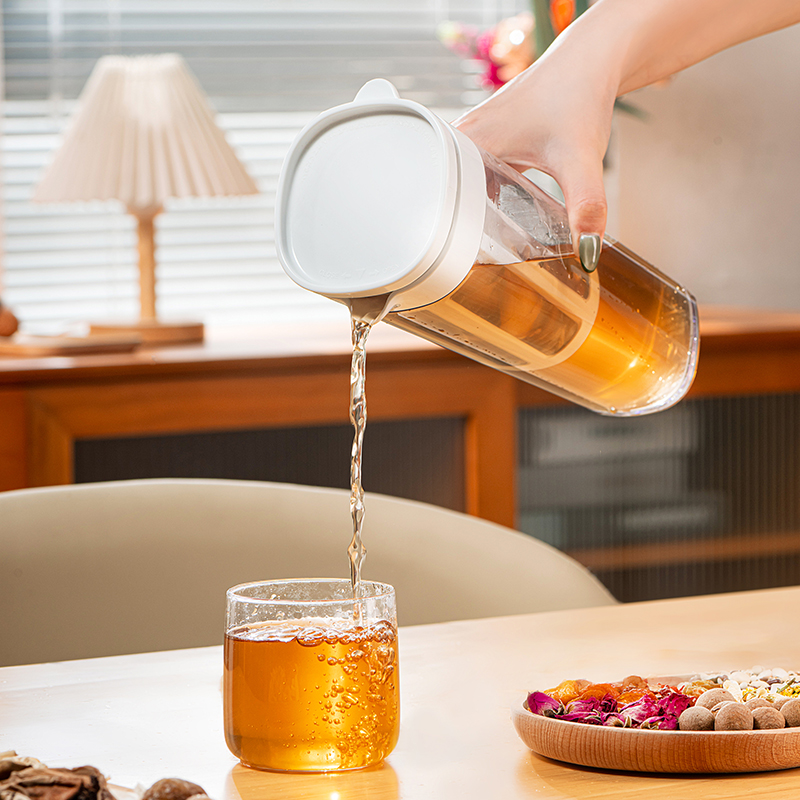 asvel耐高温中药茶饮带过滤1.1L