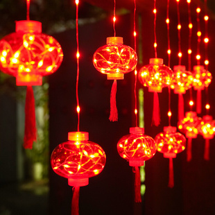 极速楼房阳台g串串灯七彩流水瀑布天花板星星灯彩灯闪窗户挂树上