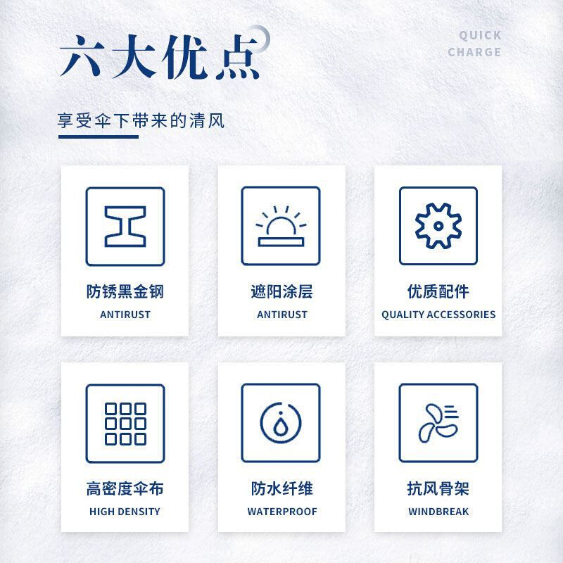 极速遮阳伞大伞户外摆摊做生意专用雨伞商用庭P院伞遮阳伞别墅花