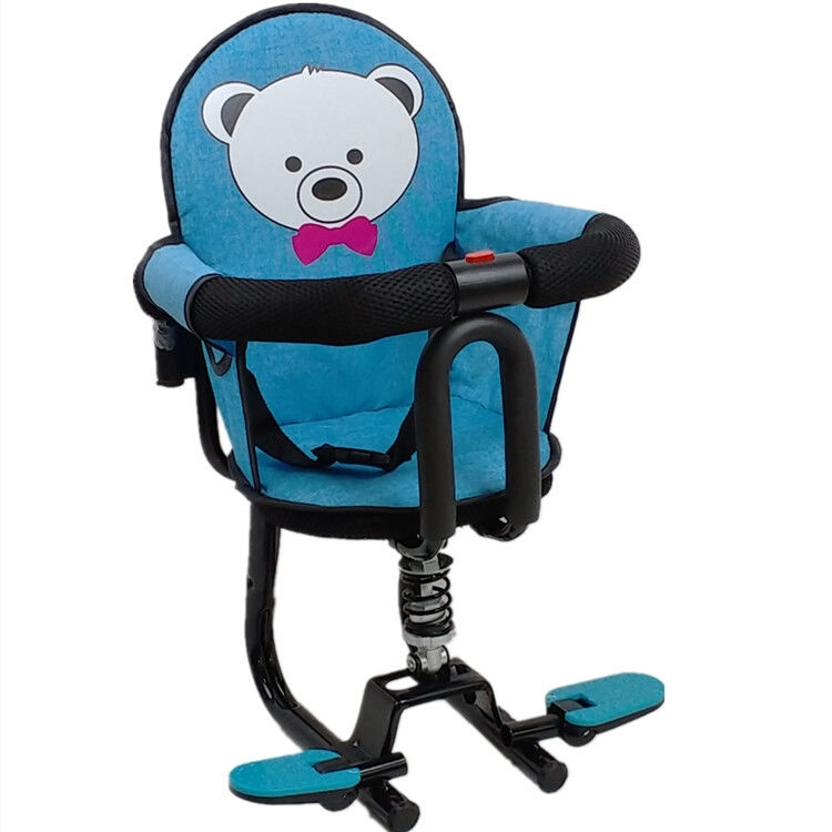 幼儿电动车安全座椅电单车宝宝前置电车上的电瓶车上的儿童摩托车