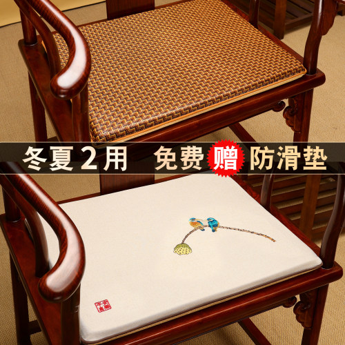 【送防滑垫】双面可用凉席坐垫