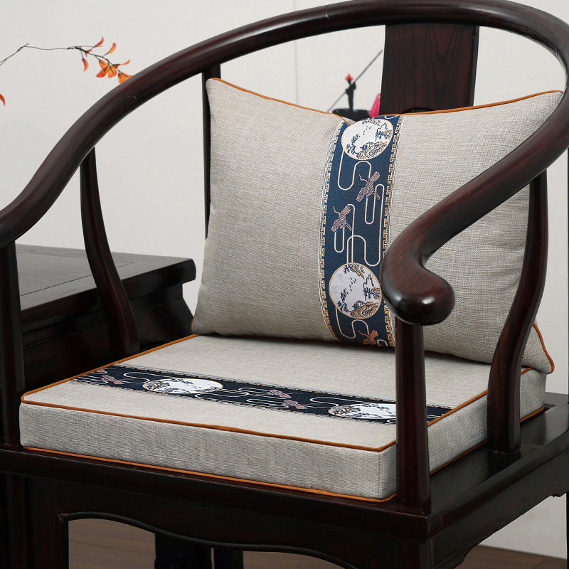 加厚乳胶坐垫定做新中式红木椅子垫可拆洗圈椅太师椅实木椅子坐垫,居家布艺,椅垫,淘宝优惠券,粉丝福利购,淘宝优惠卷