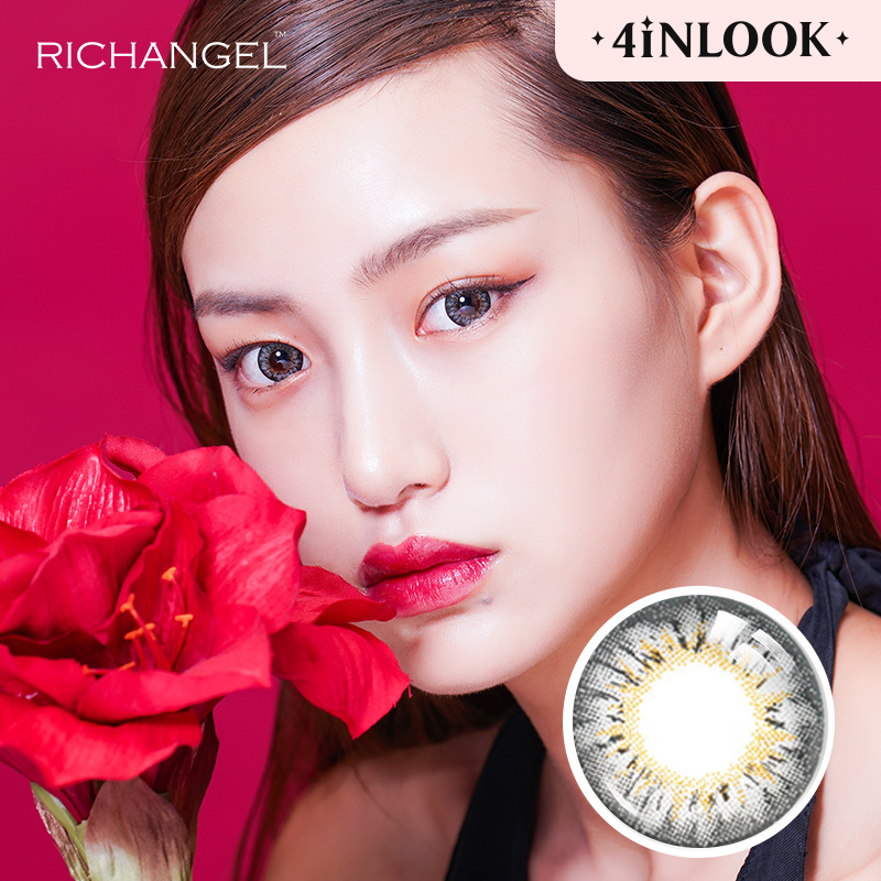 4inlook大美目黑金系列女隐形眼镜10-24新券