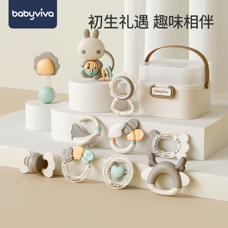 babyviva婴儿玩具手摇铃