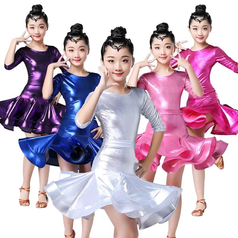Latin Dancing clothes girl match Training clothes Teenagers A reception class Stage clothes Stage costume Dresses Primary and middle schools modellingin the Sports/Yoga/Fitness/Fans supplies , Dance/Aerobics/Gymnastics , Latin , Latin dance costumes  category - from Buy2taobao.com to provide professional Taobao agent buy service