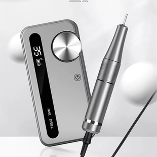 美甲打磨機專業(yè)便攜修甲卸甲去死皮蓄電磨甲器小巧機身美甲店專用