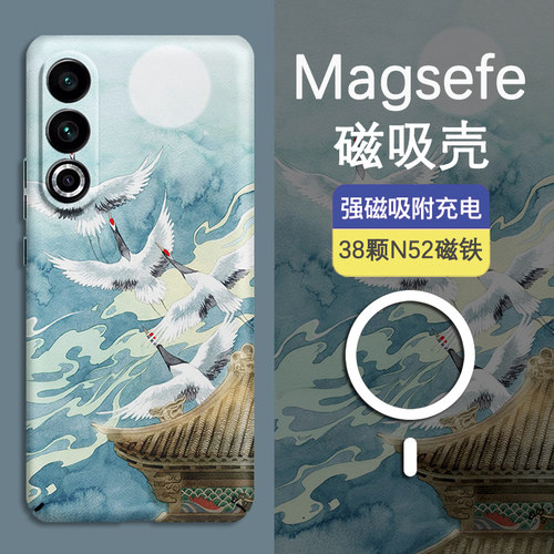 适用魅族22磁吸夜光磨砂超薄硬壳