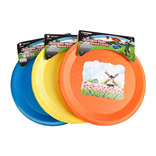 少年强安全户外布制软飞盘运动沙滩飞碟内海绵亲子互动儿童玩具