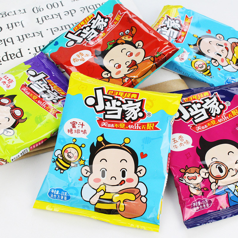 【兔兔小铺】统一小当家干脆面20g*10袋随机混合口味
